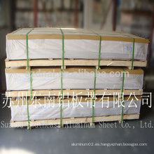 Hoja de aluminio 6061 T6 proveedores de China